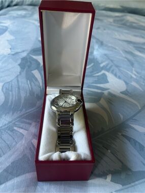 Stainless Steel women's Dress Watch - Silver